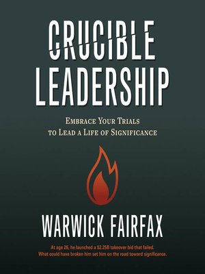cover image of Crucible Leadership